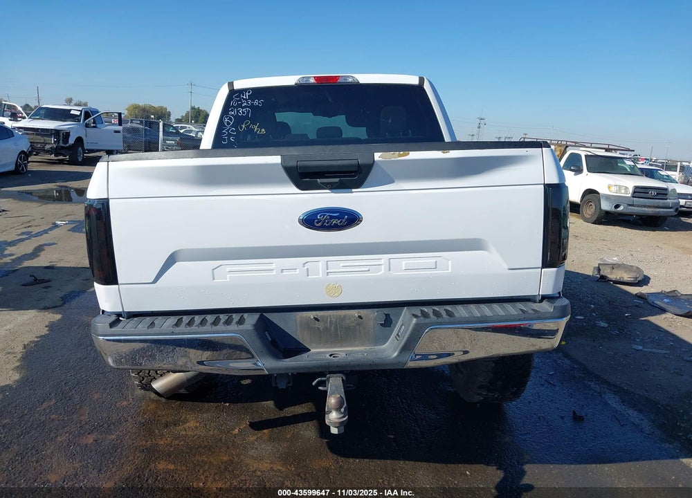 2018 FORD F-150 XLT VIN: 1FTEW1E50JKD37448