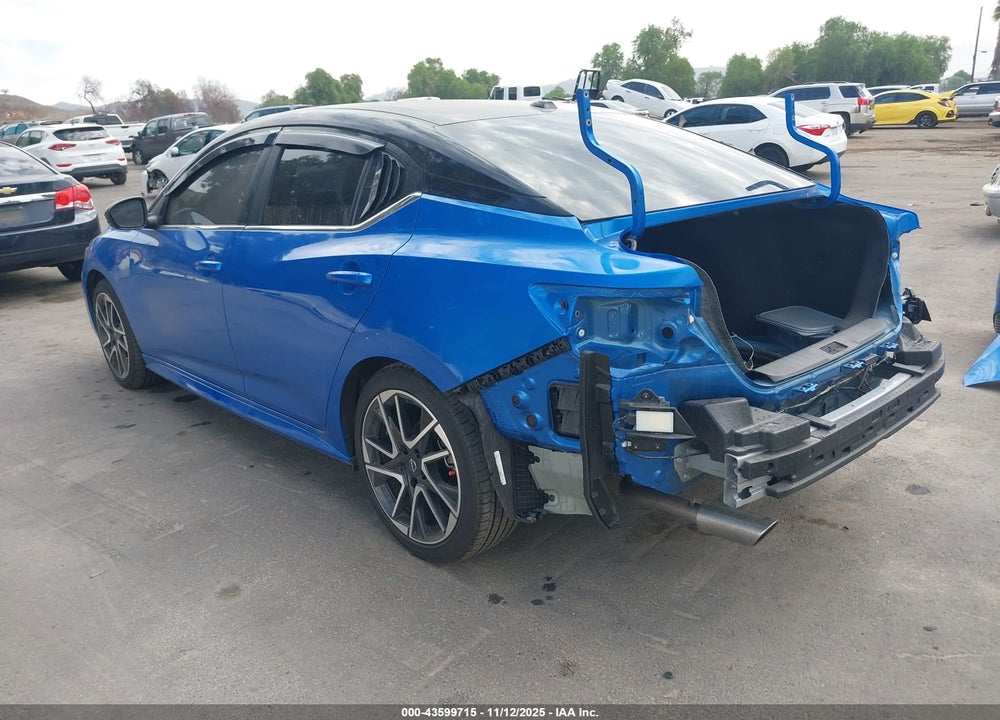 2025 NISSAN SENTRA SR VIN: 3N1AB8DV3SY215953