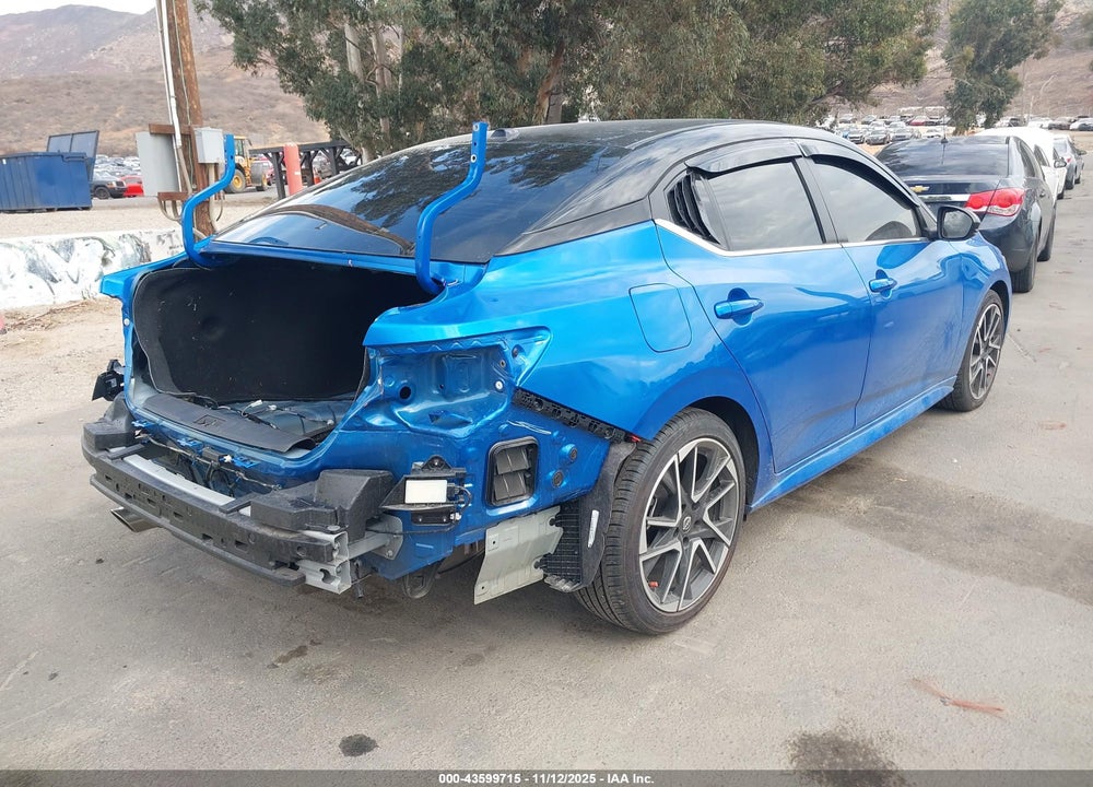 2025 NISSAN SENTRA SR VIN: 3N1AB8DV3SY215953