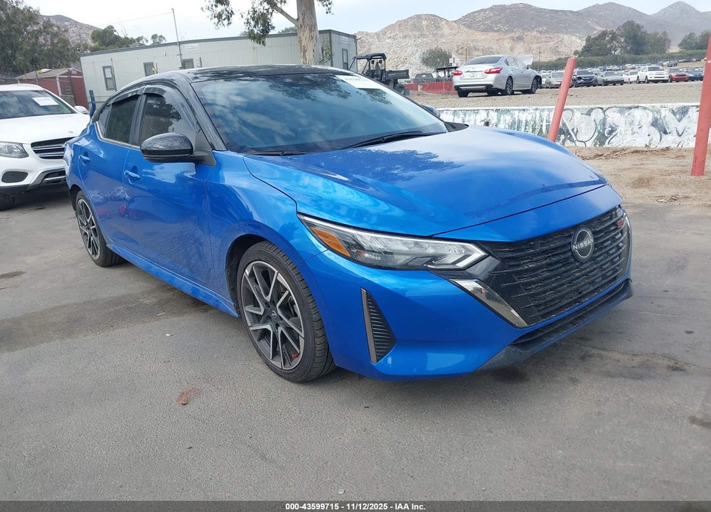2025 NISSAN SENTRA SR VIN: 3N1AB8DV3SY215953