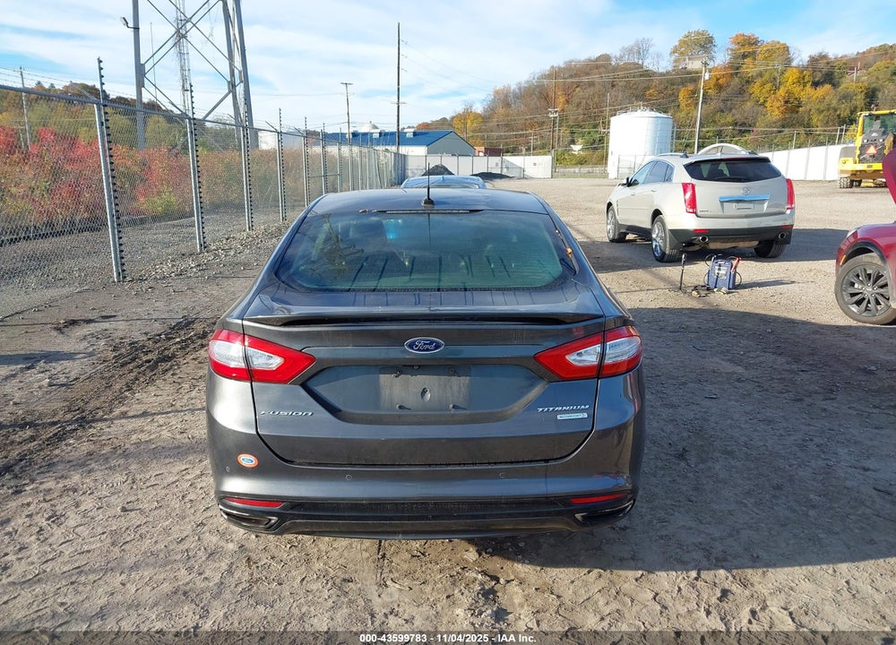 2016 FORD FUSION TITANIUM VIN: 3FA6P0K98GR150715
