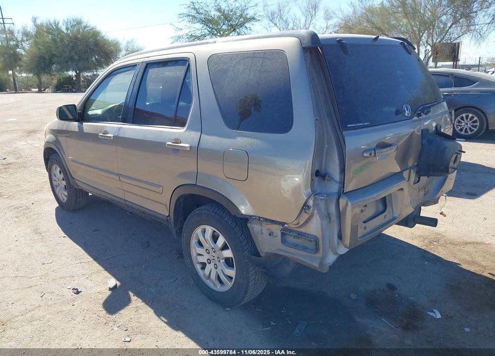 2005 HONDA CR-V SE VIN: JHLRD78975C017068