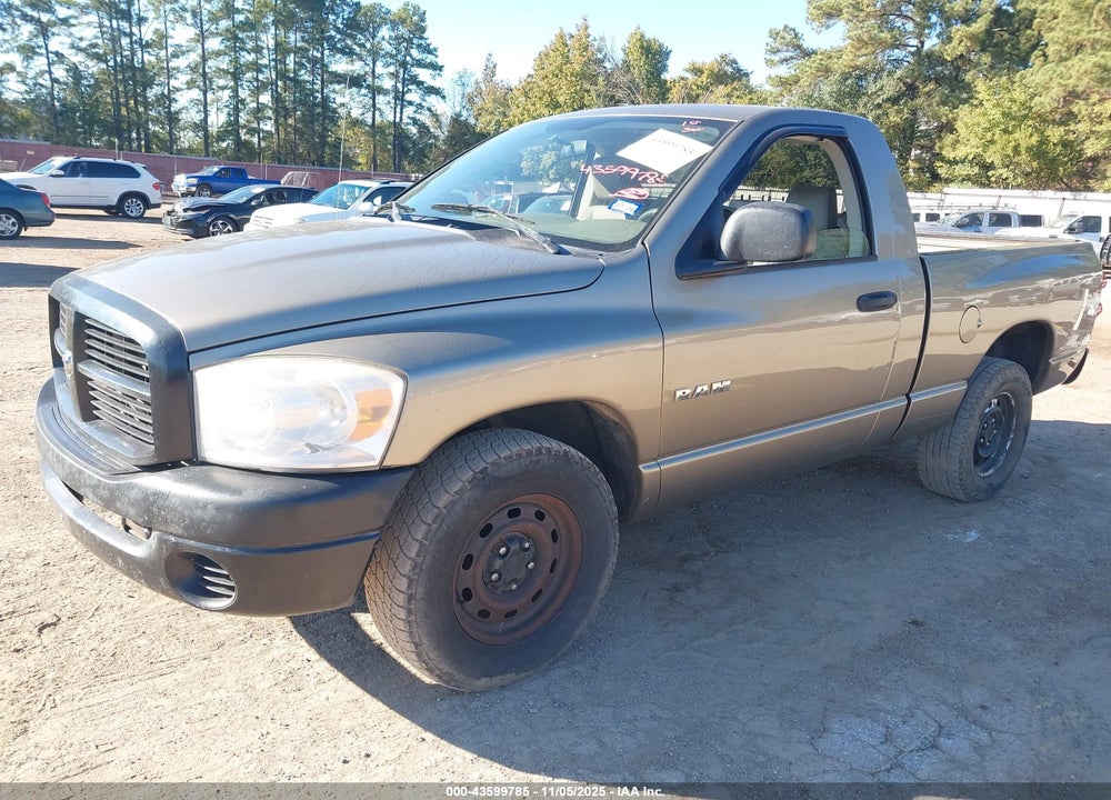 2008 DODGE RAM 1500 ST/SXT VIN: 1D7HA16N38J176643