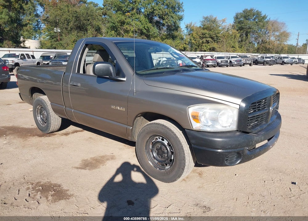 2008 DODGE RAM 1500 ST/SXT VIN: 1D7HA16N38J176643