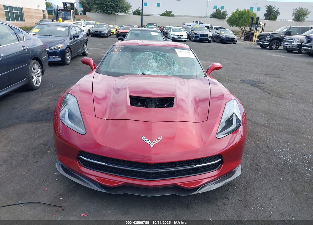 2014 CHEVROLET CORVETTE STINGRAY Z51 VIN: 1G1YM2D79E5104693