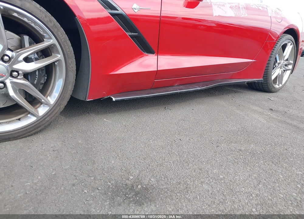 2014 CHEVROLET CORVETTE STINGRAY Z51 VIN: 1G1YM2D79E5104693