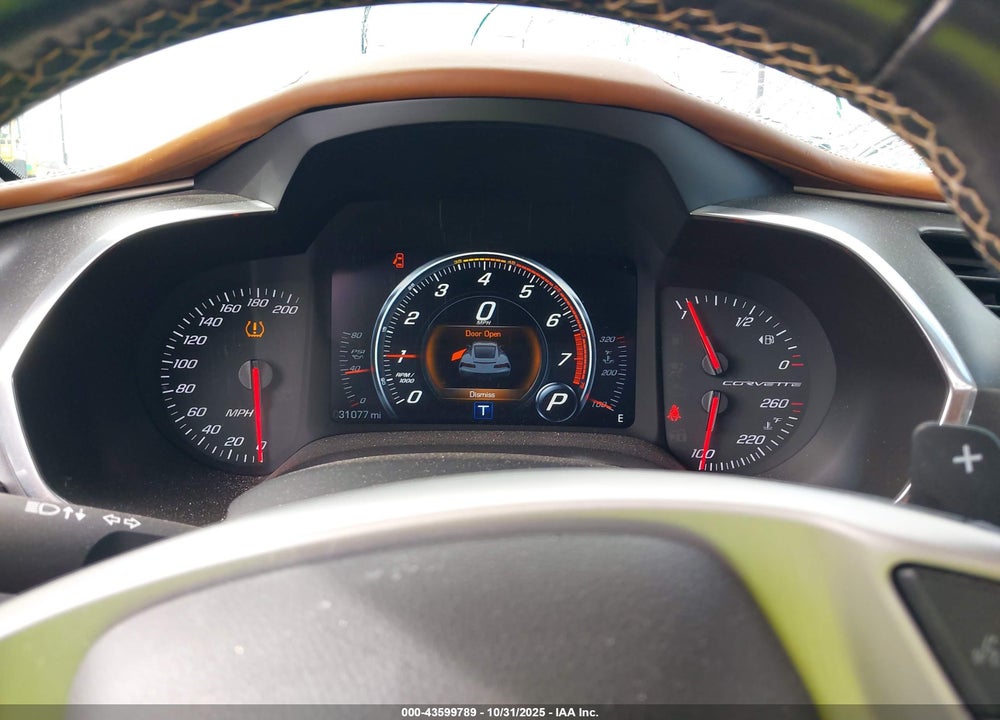 2014 CHEVROLET CORVETTE STINGRAY Z51 VIN: 1G1YM2D79E5104693