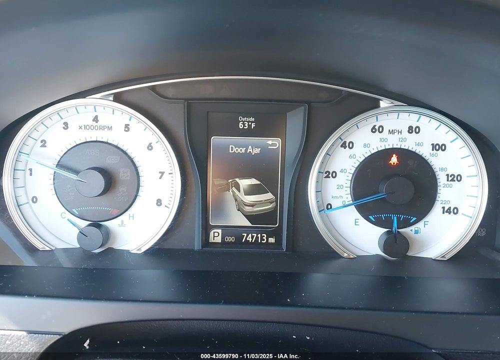 2016 TOYOTA CAMRY VIN: 4T1BF1FK1GU500964