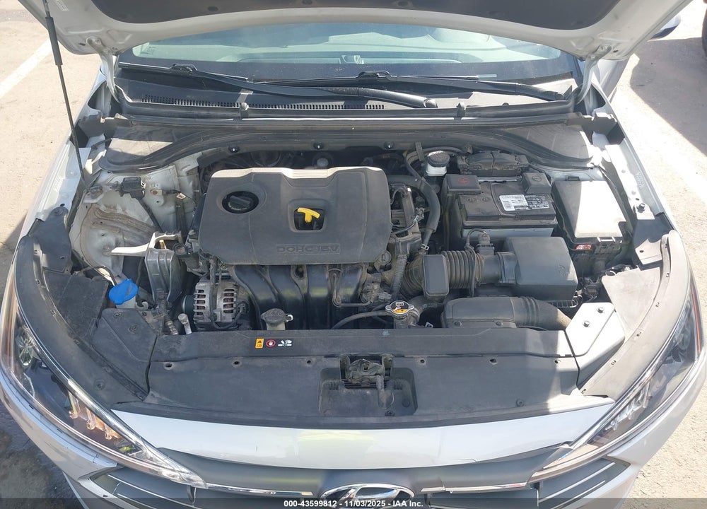 2020 HYUNDAI ELANTRA VALUE EDITION VIN: KMHD84LF2LU106735