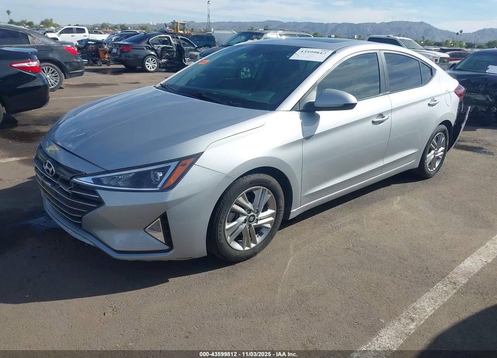 2020 HYUNDAI ELANTRA VALUE EDITION VIN: KMHD84LF2LU106735