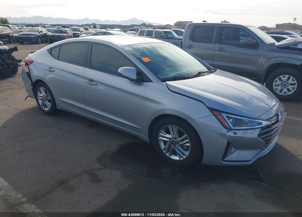 2020 HYUNDAI ELANTRA VALUE EDITION VIN: KMHD84LF2LU106735