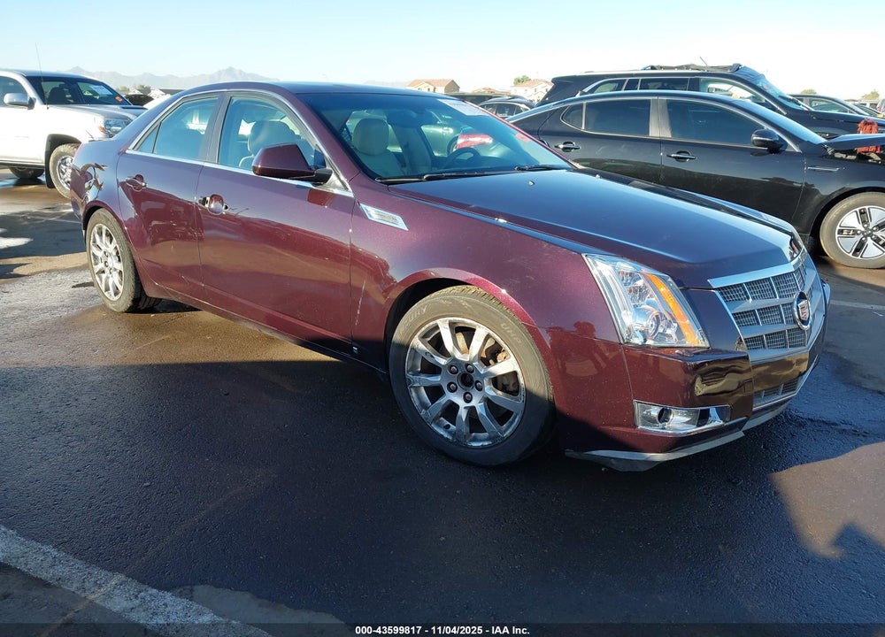 2008 CADILLAC CTS STANDARD VIN: 1G6DS57V280208521