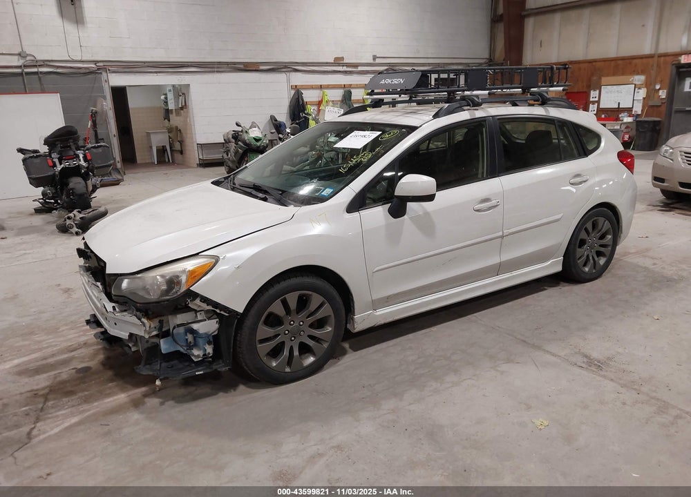 2014 SUBARU IMPREZA 2.0I SPORT PREMIUM VIN: JF1GPAL64EG334844