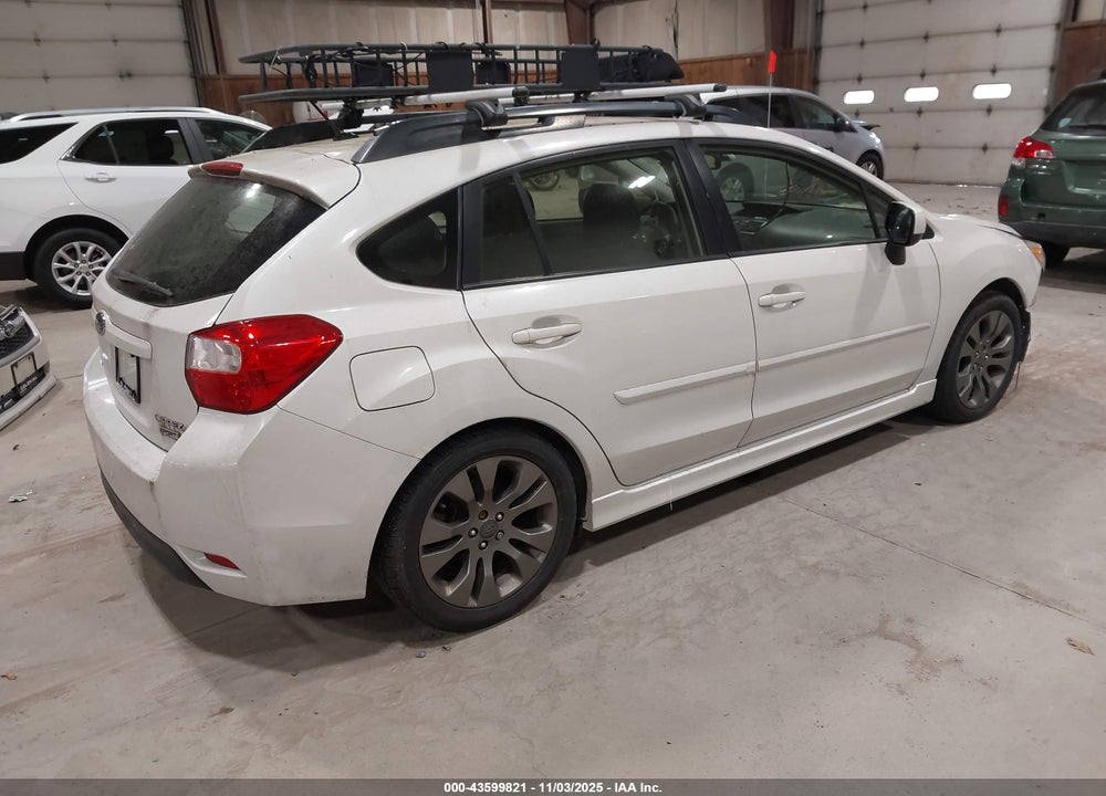 2014 SUBARU IMPREZA 2.0I SPORT PREMIUM VIN: JF1GPAL64EG334844