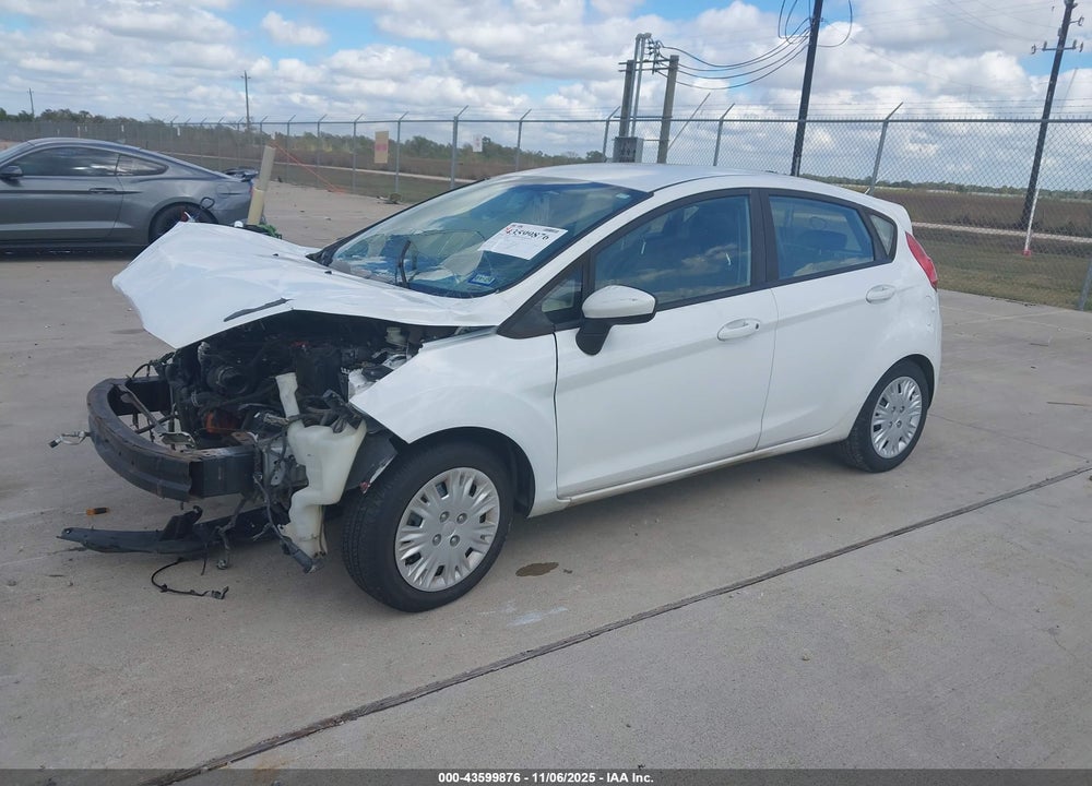 2017 FORD FIESTA S VIN: 3FADP4TJ8HM147688