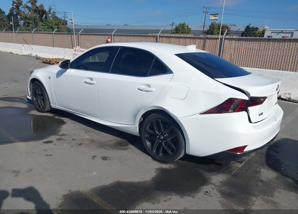 2015 LEXUS IS 250 VIN: JTHBF1D2XF5082905