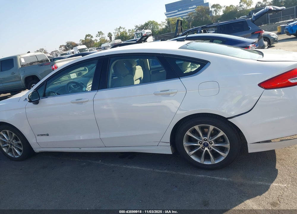 2017 FORD FUSION HYBRID SE VIN: 3FA6P0LU3HR218018