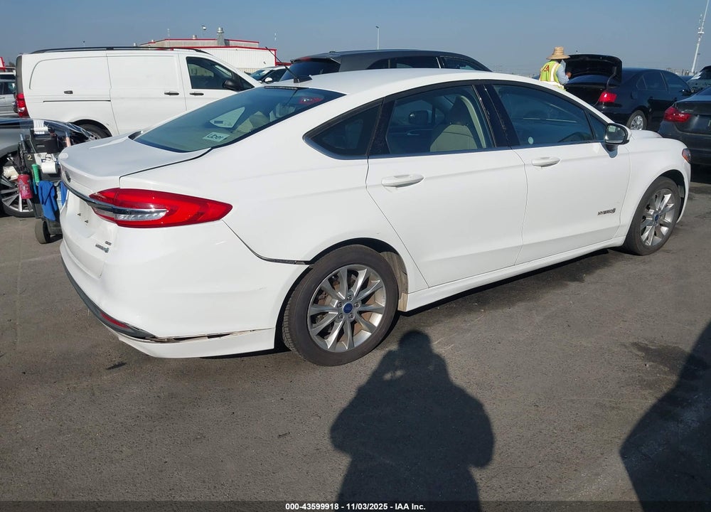 2017 FORD FUSION HYBRID SE VIN: 3FA6P0LU3HR218018