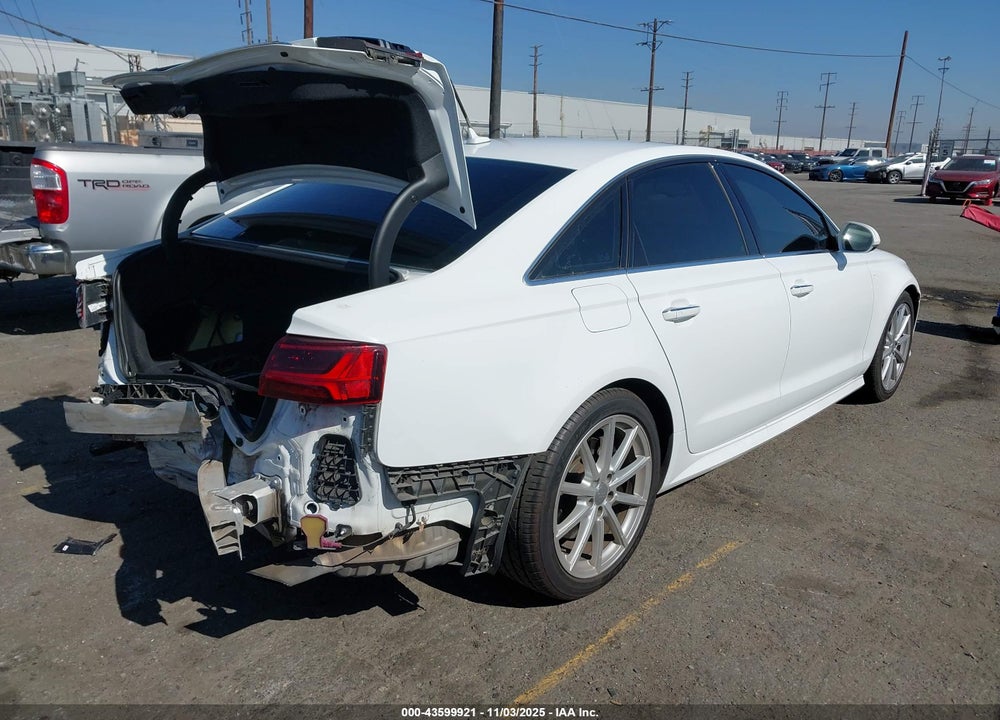 2018 AUDI A6 2.0T PREMIUM/2.0T SPORT VIN: WAUC8AFC0JN034860