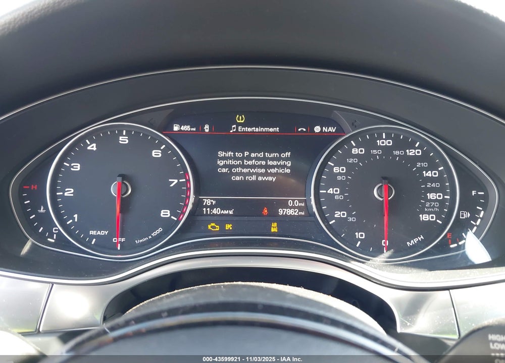 2018 AUDI A6 2.0T PREMIUM/2.0T SPORT VIN: WAUC8AFC0JN034860