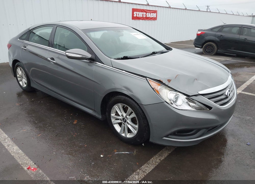 2014 HYUNDAI SONATA GLS VIN: 5NPEB4AC5EH930034