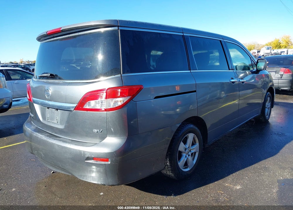 2015 NISSAN QUEST PLATINUM/S/SL/SV VIN: JN8AE2KP9F9121646