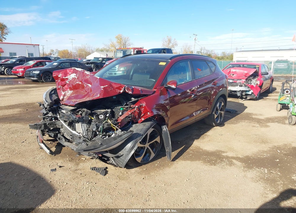 2018 HYUNDAI TUCSON VIN: KM8J3CA25JU784453