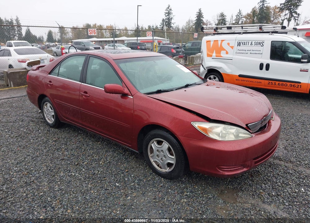 2002 TOYOTA CAMRY LE V6 VIN: 4T1BF32K32U012478