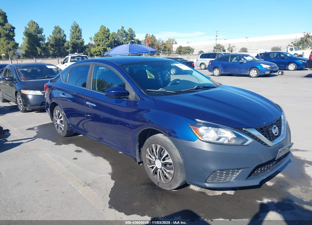 2019 NISSAN SENTRA S VIN: 3N1AB7AP7KY314419