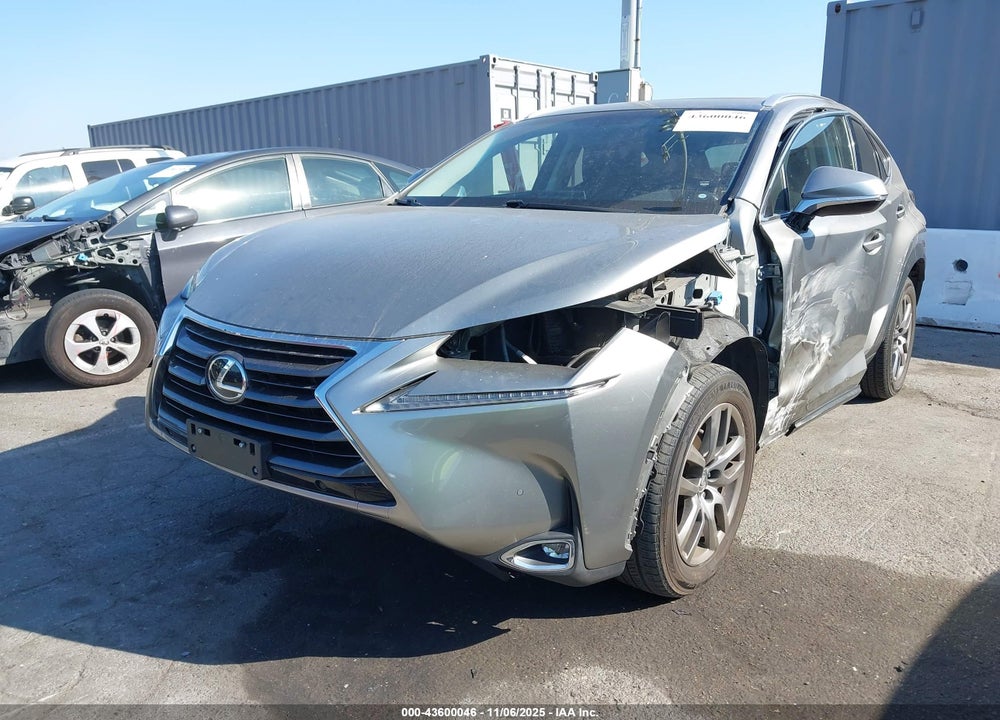 2016 LEXUS NX 200T VIN: JTJYARBZ6G2024265