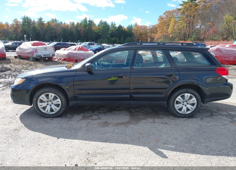 2008 SUBARU OUTBACK VIN: 4S4BP60C587341958