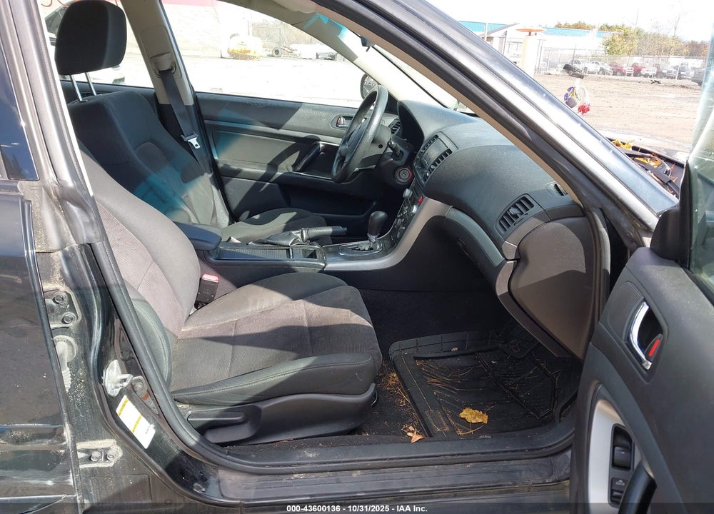 2008 SUBARU OUTBACK VIN: 4S4BP60C587341958