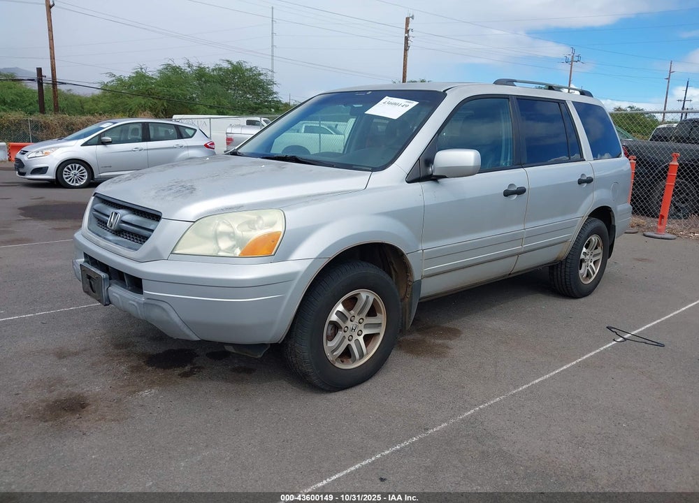 2004 HONDA PILOT EX-L VIN: 2HKYF18524H611907