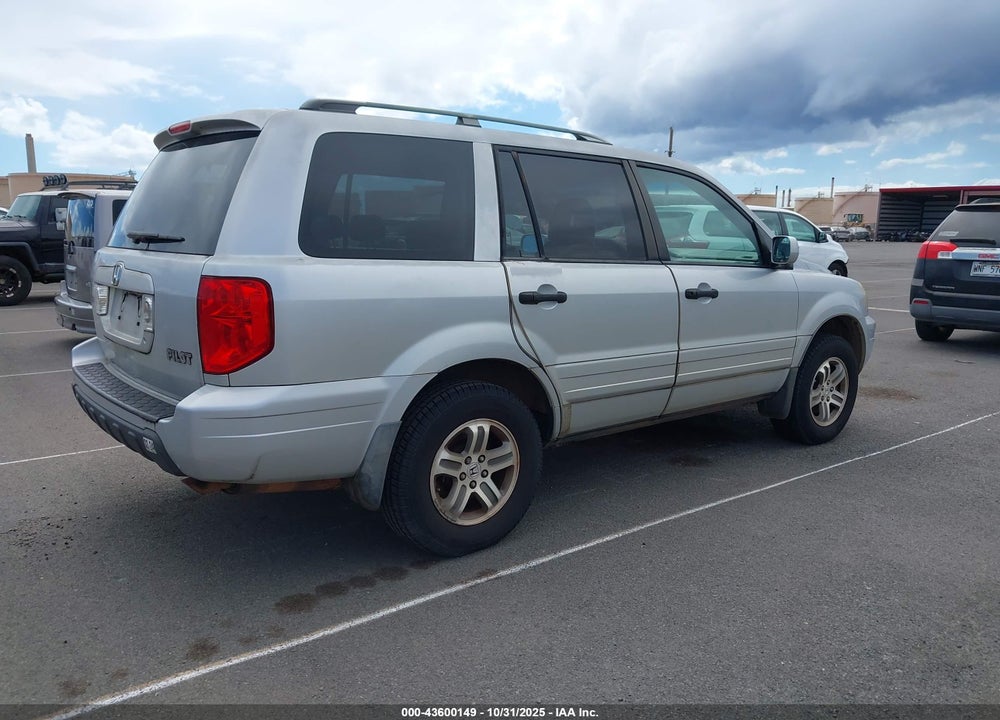 2004 HONDA PILOT EX-L VIN: 2HKYF18524H611907