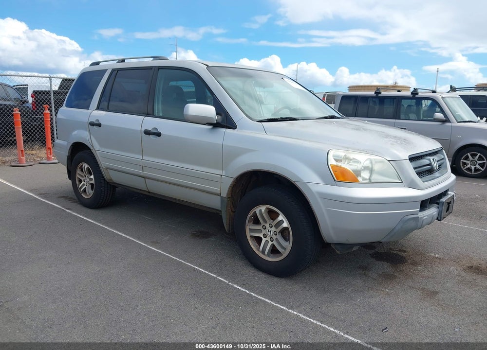 2004 HONDA PILOT EX-L VIN: 2HKYF18524H611907