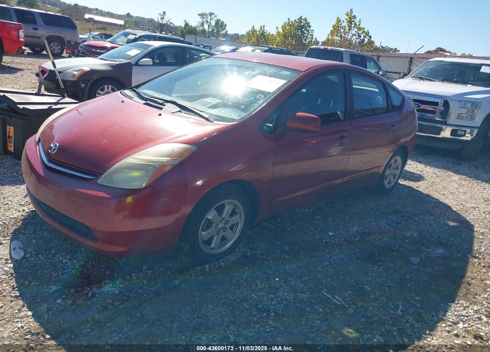 2006 TOYOTA PRIUS VIN: JTDKB20UX67074642