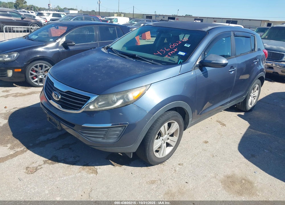 2013 KIA SPORTAGE LX VIN: KNDPB3A24D7375929