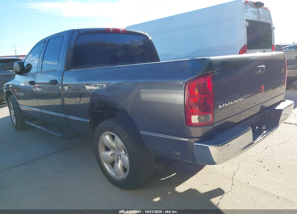2004 DODGE RAM 1500 SLT/LARAMIE VIN: 1D7HA18N64S581462
