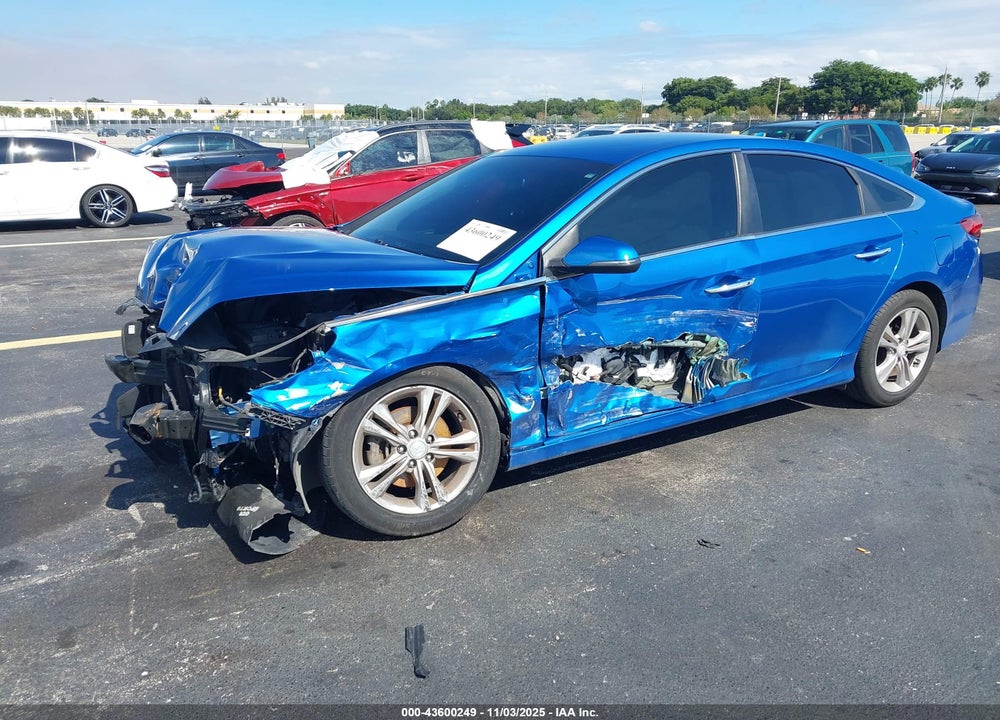 2019 HYUNDAI SONATA SEL VIN: 5NPE34AF0KH750222
