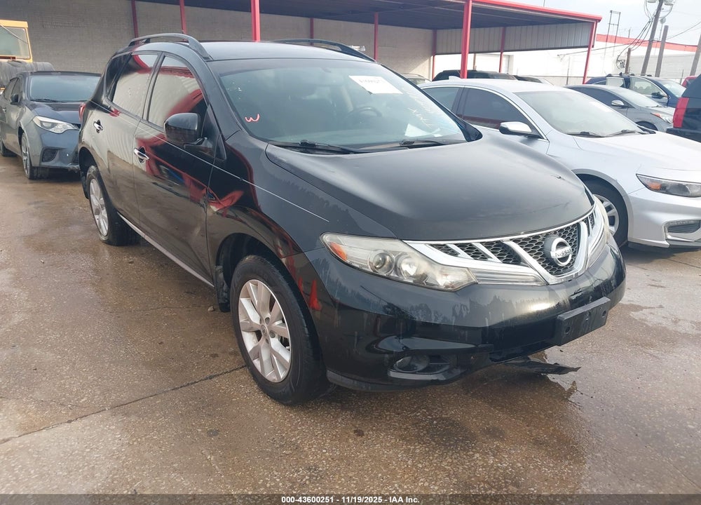 2014 NISSAN MURANO SV VIN: JN8AZ1MUXEW404980