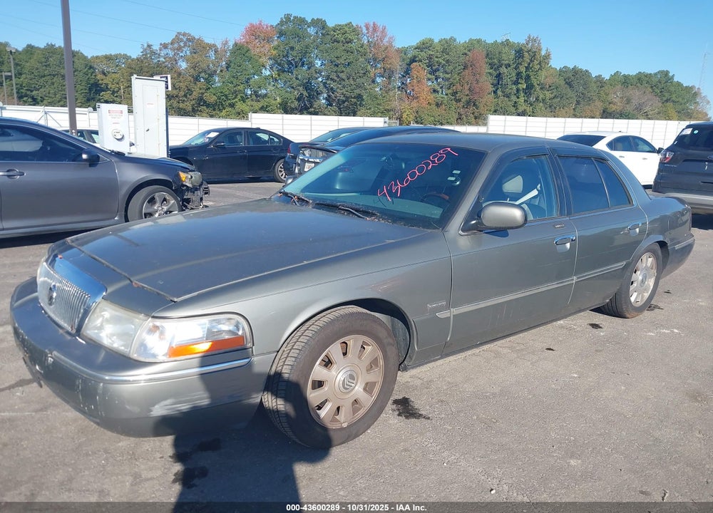 2003 MERCURY GRAND MARQUIS LS VIN: 2MEFM75W83X653975