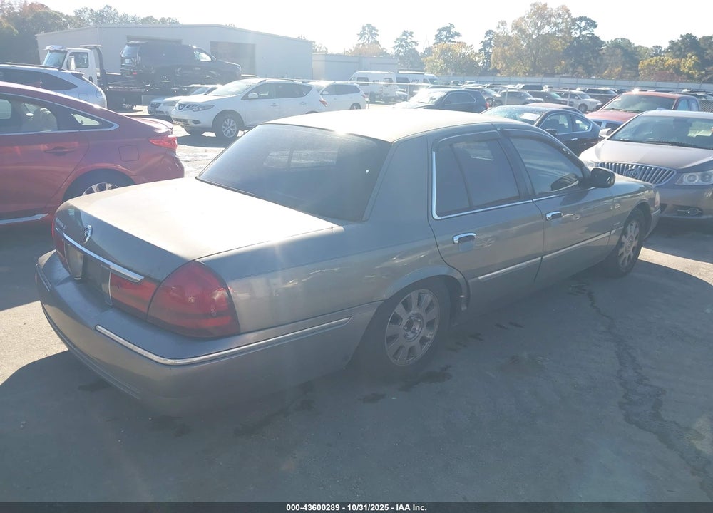 2003 MERCURY GRAND MARQUIS LS VIN: 2MEFM75W83X653975