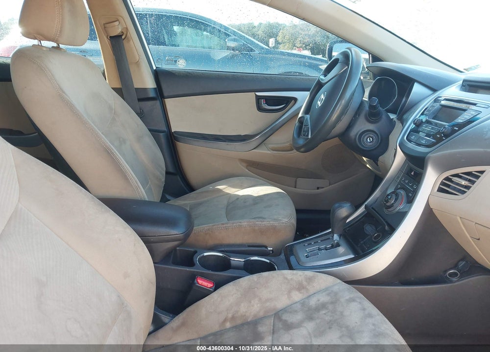 2013 HYUNDAI ELANTRA GLS VIN: 5NPDH4AE9DH261874