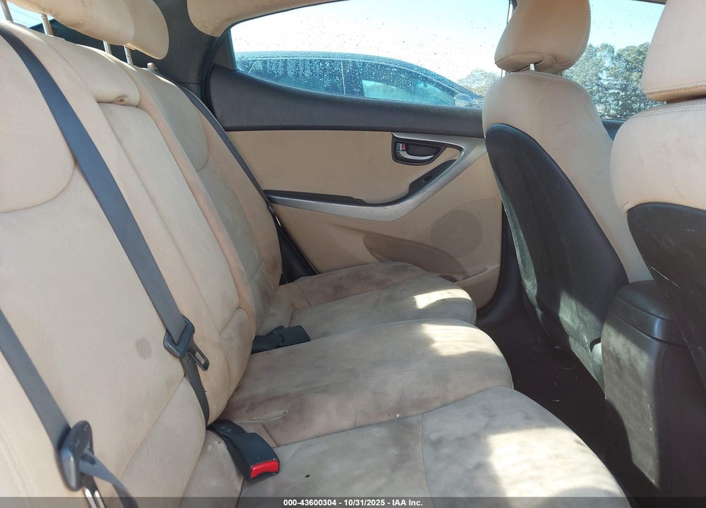 2013 HYUNDAI ELANTRA GLS VIN: 5NPDH4AE9DH261874