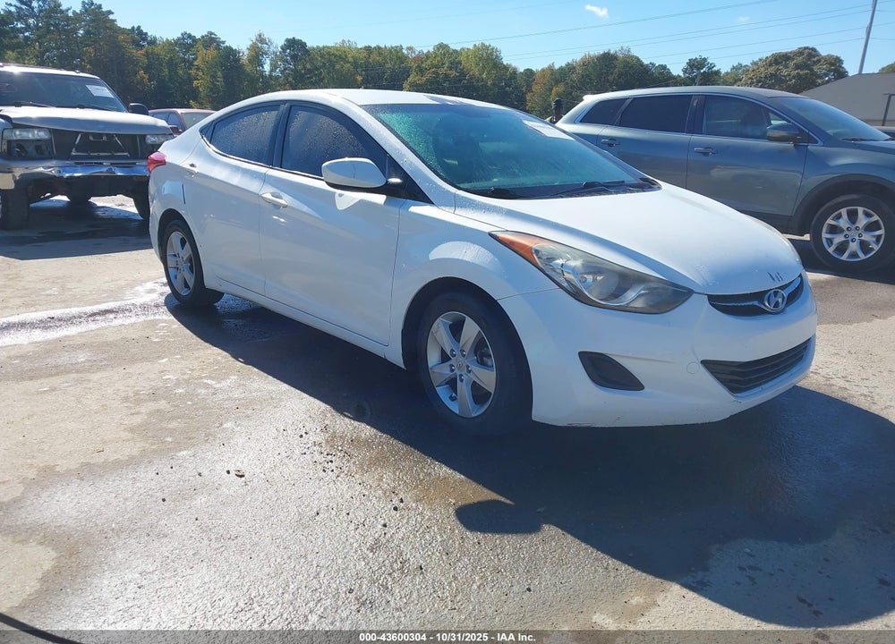 2013 HYUNDAI ELANTRA GLS VIN: 5NPDH4AE9DH261874