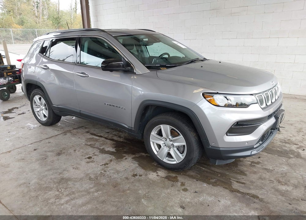 2022 JEEP COMPASS LATITUDE 4X4 VIN: 3C4NJDBB4NT102792