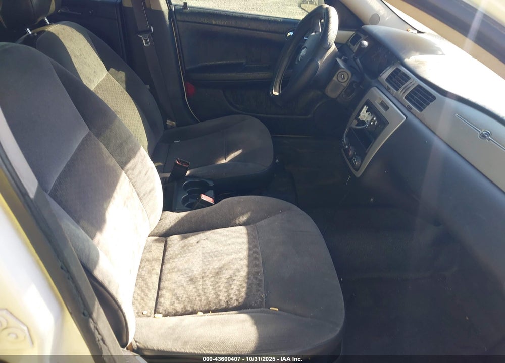 2008 CHEVROLET IMPALA POLICE VIN: 2G1WS553081379403