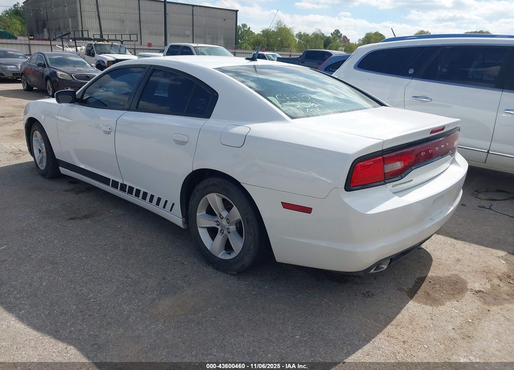 2012 DODGE CHARGER SE VIN: 2C3CDXBG4CH153361