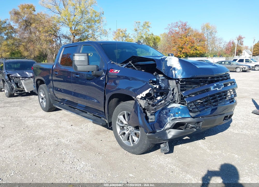 2022 CHEVROLET SILVERADO 1500 LTD 4WD SHORT BED RST VIN: 1GCUYEED8NZ226146