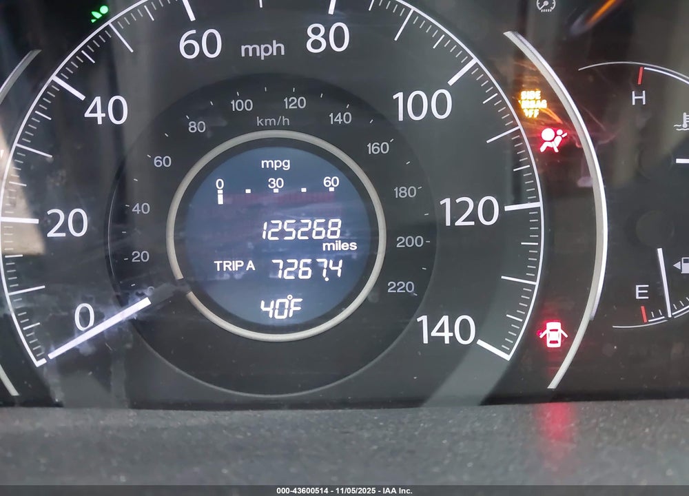 2014 HONDA CR-V EX-L VIN: 5J6RM4H79EL101235